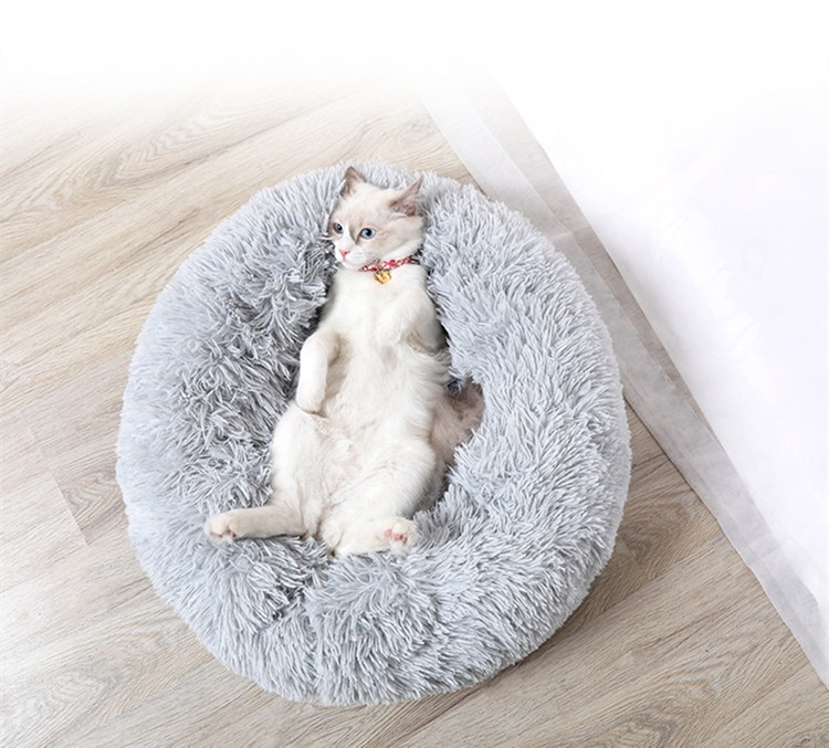 Pet's Round Shaped Fluffy Bed Pet's Round Shaped Fluffy Bed